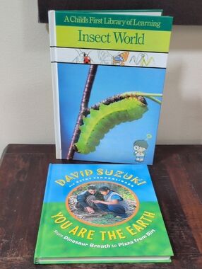 Time Life & David Suzuki Books Children's Lot of 2 Hardback Nonfiction Books